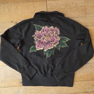 y2k 2000's Vintage Lucky Brand Jacket Floral Graphic festival whimsigoth skater